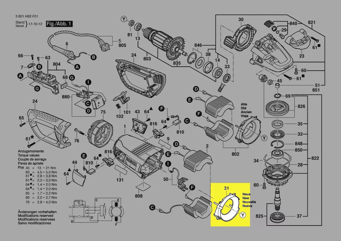 Déflecteur d´air réf. 1 600 591 05U BOSCH